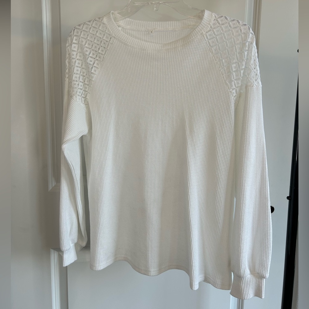 Elegant White Women's Top